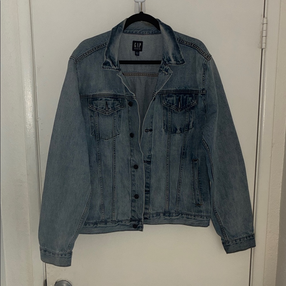 GAP Washed Blue Denim Jacket